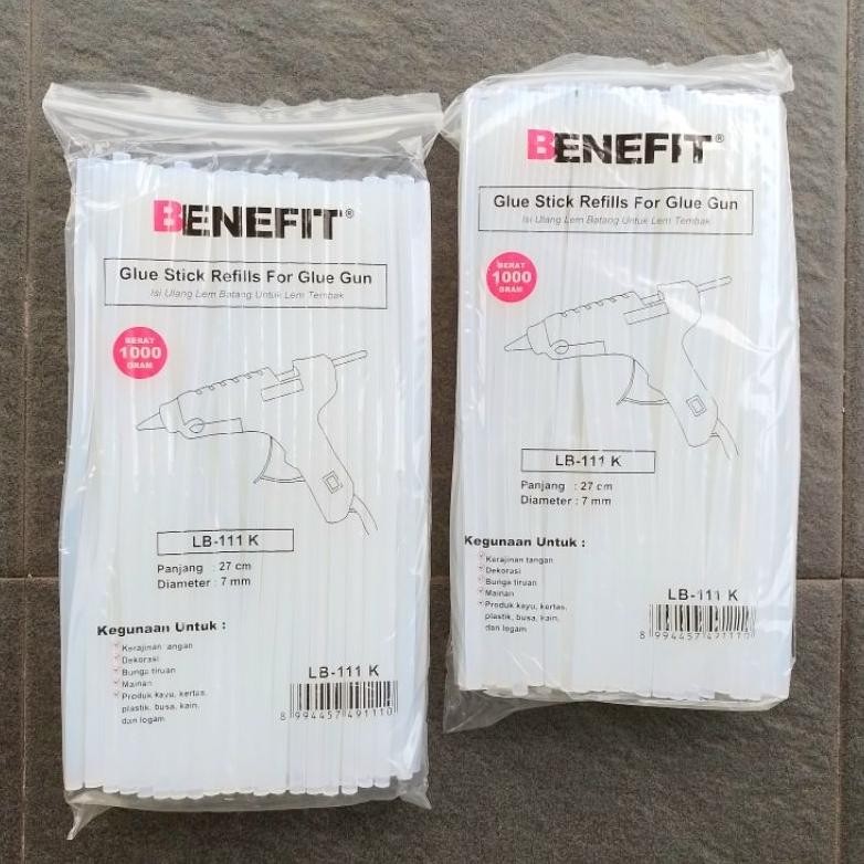 

Isi Lem Tembak Lem Bakar Benefit LB-111K Kecil ( Pak ) [ Original ] AST