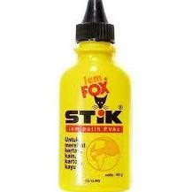 

Lem FOX STiK / Lem Putih PVAc 60 gram AST