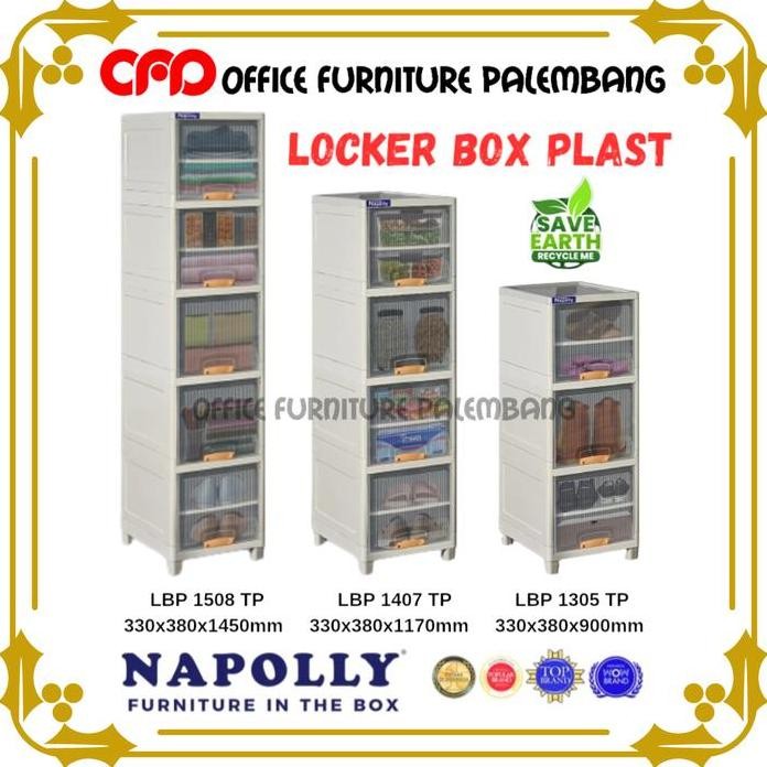 

Terlaris Lemari Plastik Napolly Locker Box Plast Box Plastik Kontainer Kotak