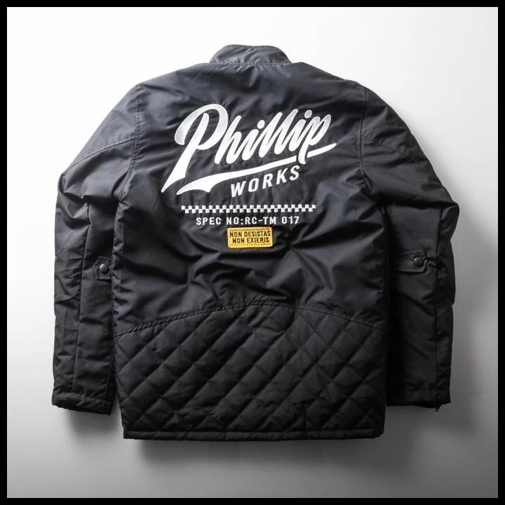 Terlaris JAKET MOTOR PHILLIP WORKS KAMIKAZE BEST SELLER Best Seller