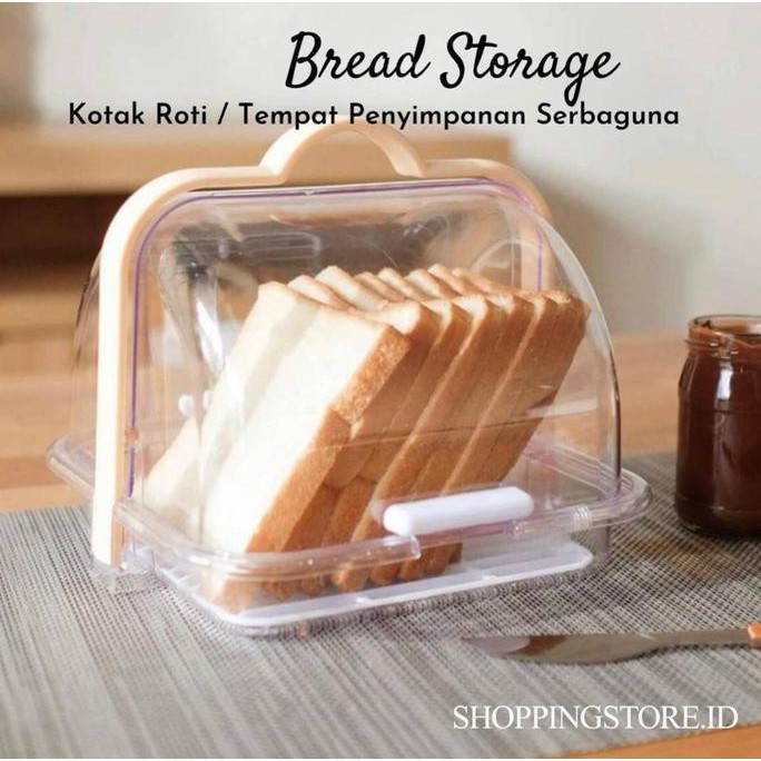 

Terlaris Bread Storage / Penyimpanan Roti / Roti Box / Tempat Roti Wadah