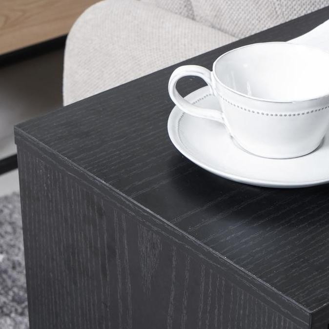 Informa Meja Flip Side - Hitam Multifunctional Table Meja Serbaguna Furnitur Rumah Minimalis