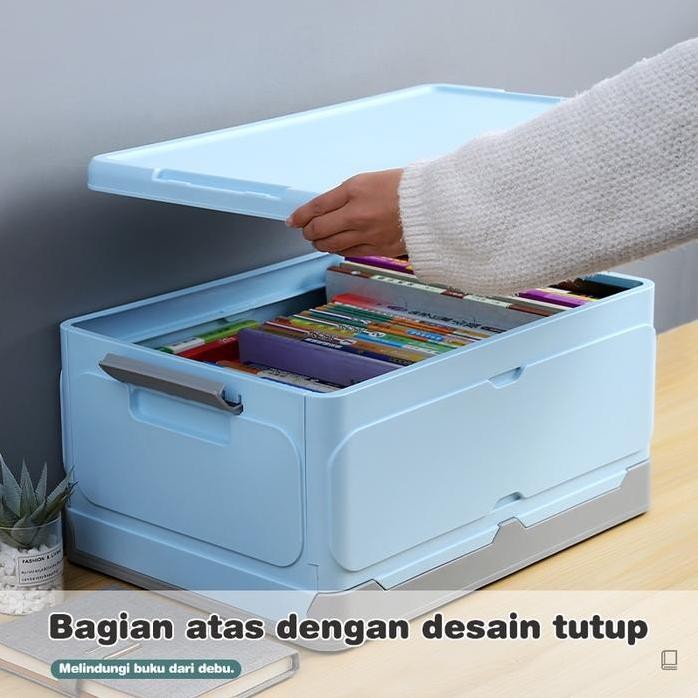 

Terlaris Kotak Penyimpanan Lipat/Kotak Container Lipat Folding Serbaguna