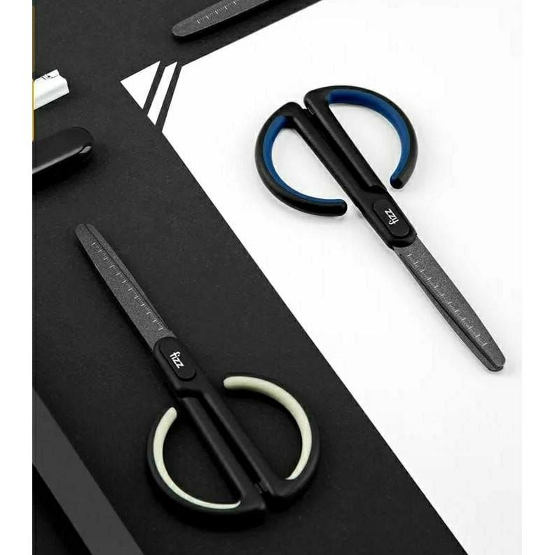 

Gunting Fizz Anti Lem Lengket Super Tajam Ringan Scissor Ukur Prakarya AST