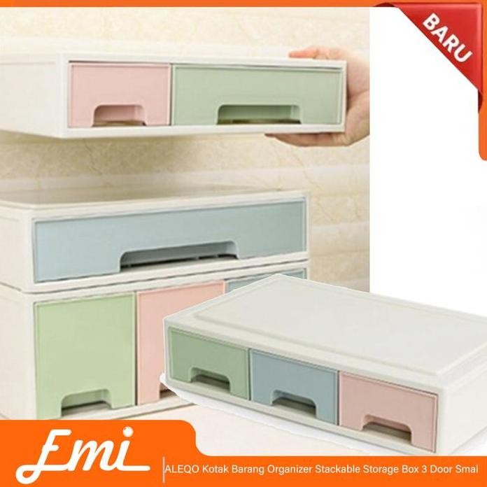 

Terlaris Kotak Etalase Penyimpanan Barang Organizer Stackable Storage Box