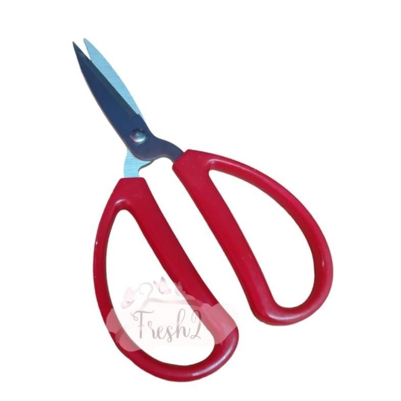 

GUNTING PELANGKAH MERAH UKURAN BESAR 20CM / GUNTING /GUNTING MERAH AST