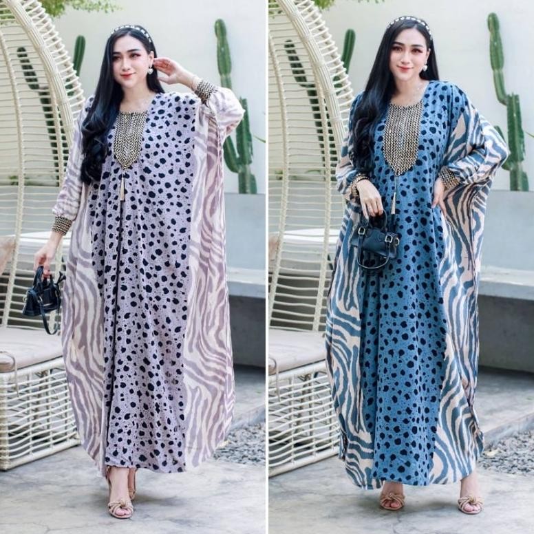 Aw89 Gamis Rayon Kaftan Renda Arab Premium Gamis Kaftan Sultan Jumbo