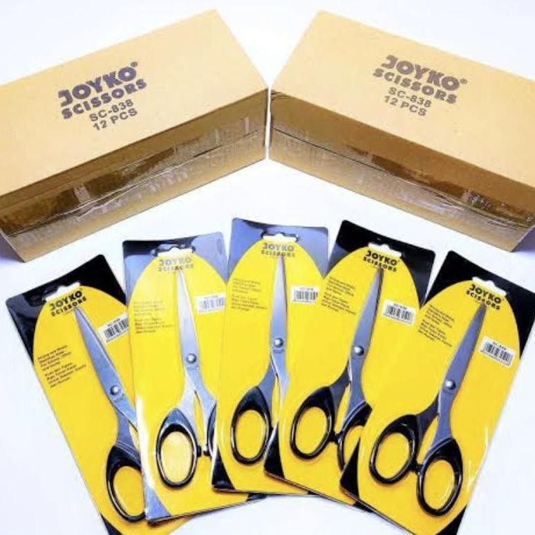 

GUNTING SEDANG JOYKO SC-838 (1DUS/12PCS) AST