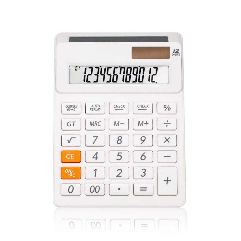 

KALKULATOR 2 LAYAR CT-7212 CALCULATOR DUAL DISPLAY TENAGA SURYA / BATERAI AST