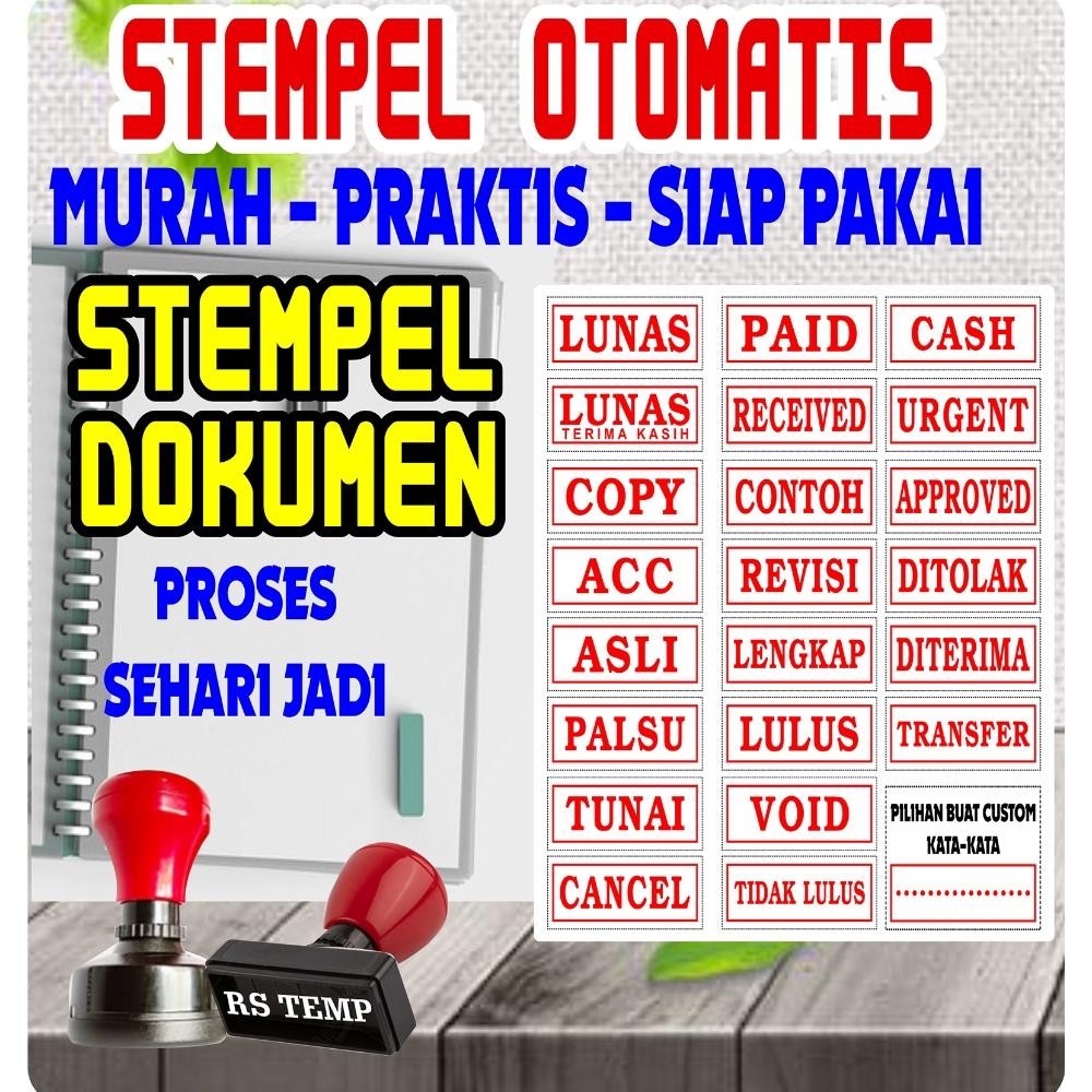 

Stempel Otomatis Lunas / Paid / Received Stempel Custom AST