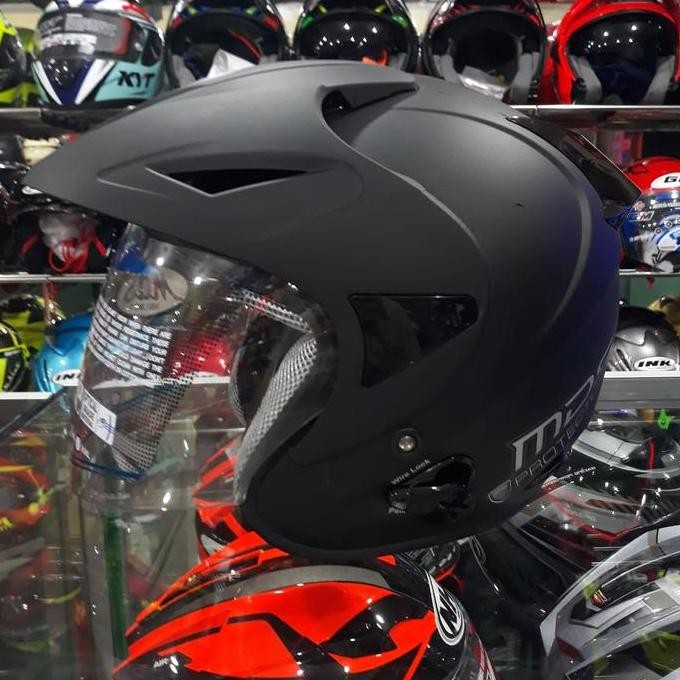 Wony Helm Mds Protector Solid Black Doff