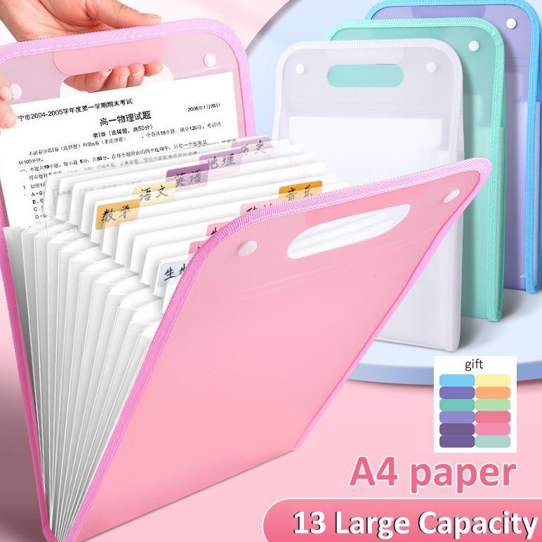 

Tas File Akordeon Tas File Handle Map File Clear Holder Tas File Multi Layer Folder 13 Sekat A4 Map Tas Dokumen AST