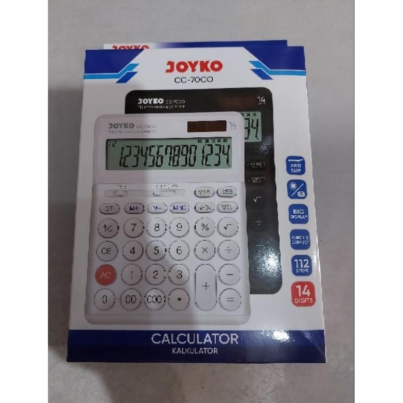 

CALCULATOR 14 DIGIT CC-70CO JOYKO AST