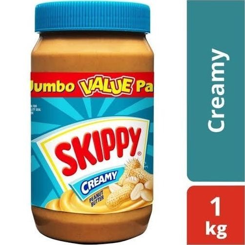 

Selai Kacang Creamy Skippy Jumbo 1 Kg Peanut Butter