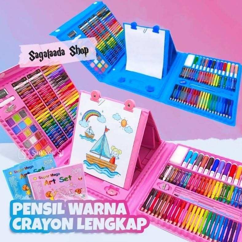 

Crayon Warna 1 Set || Crayon Pensil Warna Anak - Anak || Perlengkapan Gambar || Art Set AST