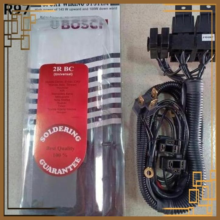 [FRM] KABEL RELAY RELLAY RALLY SET LAMPU HEAD LAMP H4 BOSCH REHOBOT
