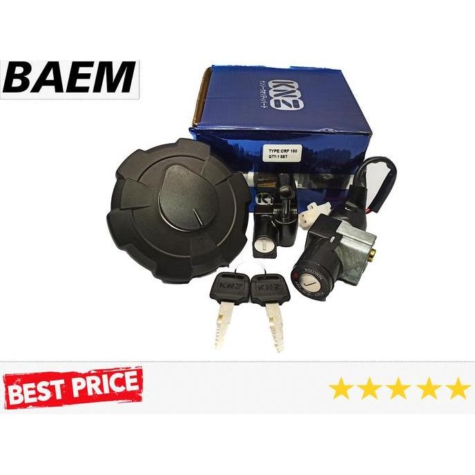 Kunci Plus Tutup Tangki Bensin Gantungan helm CRF 150 Ori KNZ