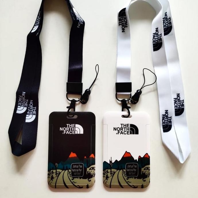 

ID Card Holder Name Tag Lanyard / Kalung Wadah Kartu The North Face HS