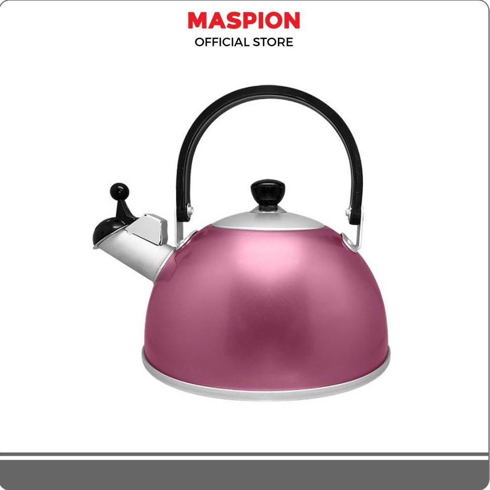 Maspion Mikado Teko Alumunium Jazzy Whistling Kettle 2.5 liter