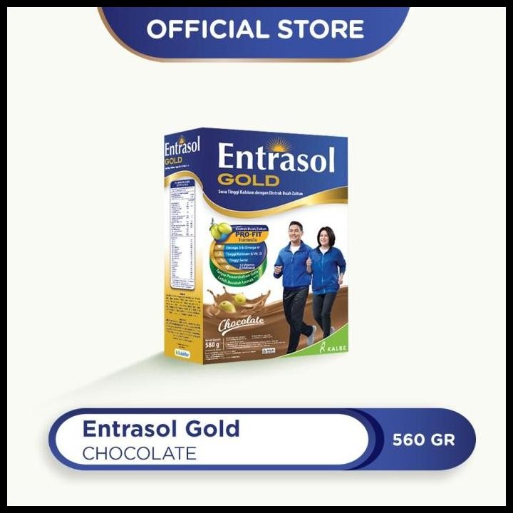 

Terlaris Entrasol Gold Vanilla / Coklat 560Gr Good Quality