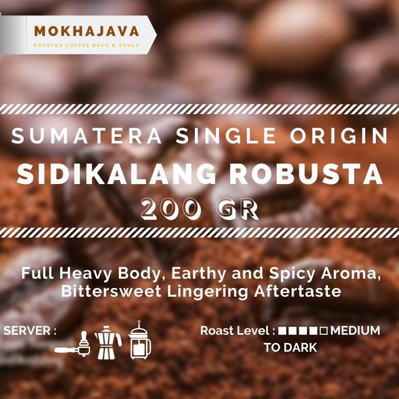 

Paling dicari Sumatra Robusta Sidikalang 200gr Coffee Bean 200 Gram Biji Kopi Robusta