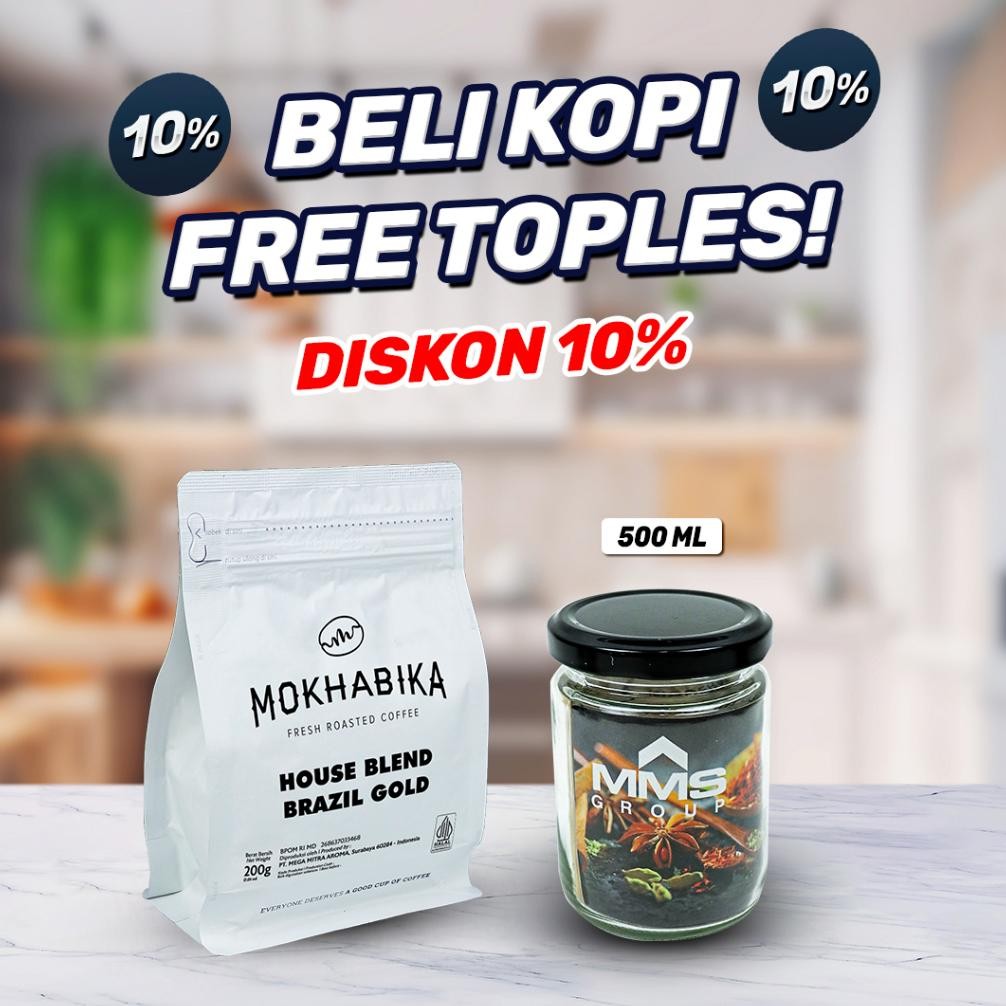 

Paling dicari Brazil Gold 200gr Arabica House Blend Coffee Bean 200 gr Biji Kopi Blend Arabika