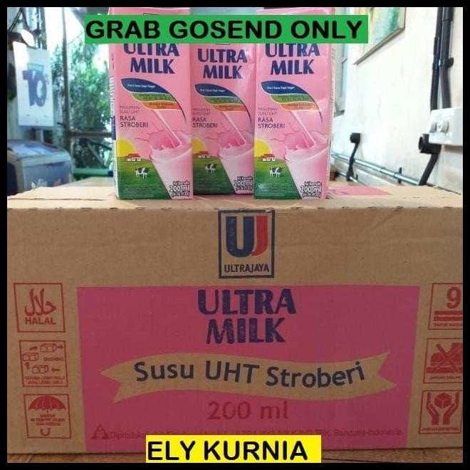 

Terlaris Susu Uht Ultra Stroberi 200 Ml 1 Dus / Ultra Strowberry Good Quality