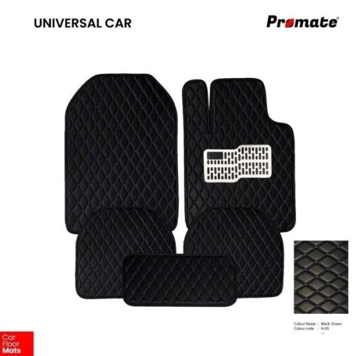 

Terlaris Karpet Universal 7D New Hrv Promate Leather 2 Lapis Koil Garansi - All Black