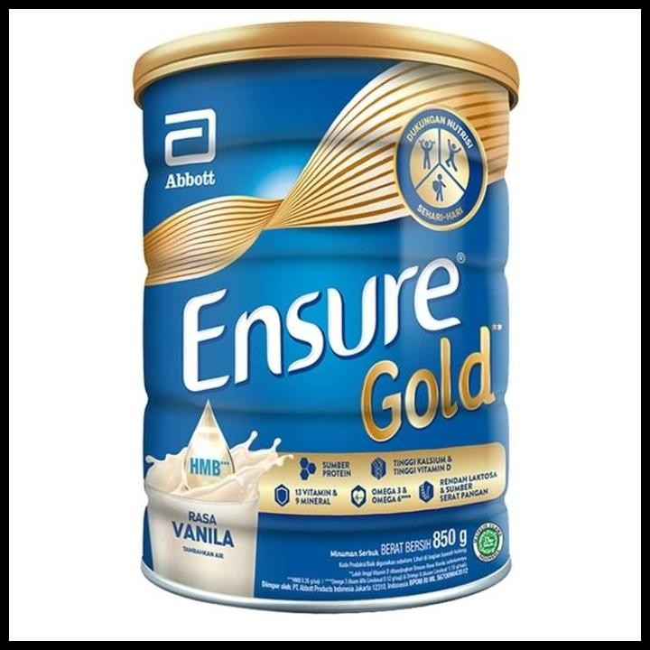 

Terlaris Ensure Gold Vanilla 850Gr - Susu - Lansia - Orang Tua - Lanjut Usia Good Quality