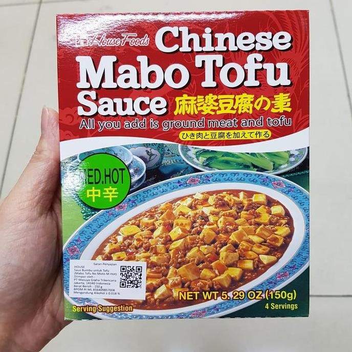 

Terlaris House Chinese Mapo Tofu Sauce Med.Hot 150gr - Bumbu mapo tahu Jepang SALE
