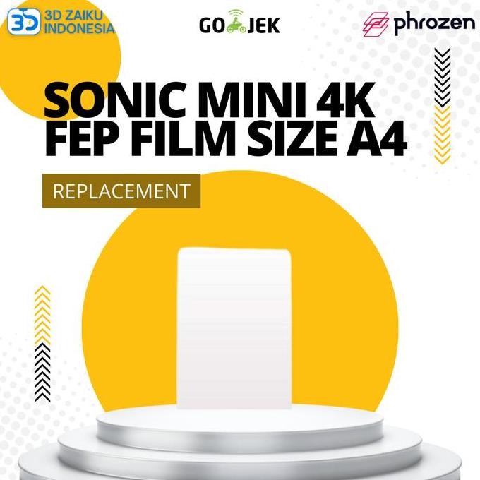 Original Phrozen Sonic Mini 4K Fep Film Replacement Ukuran A4 New Stok