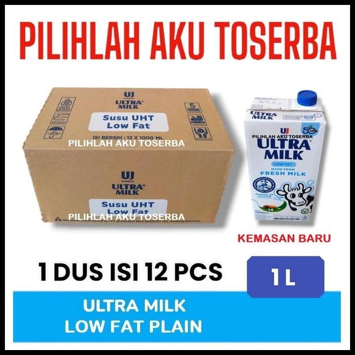 

Terlaris Susu Ultra Low Fat Full Cream 1 Liter - (1 Dus Isi 12) Good Quality