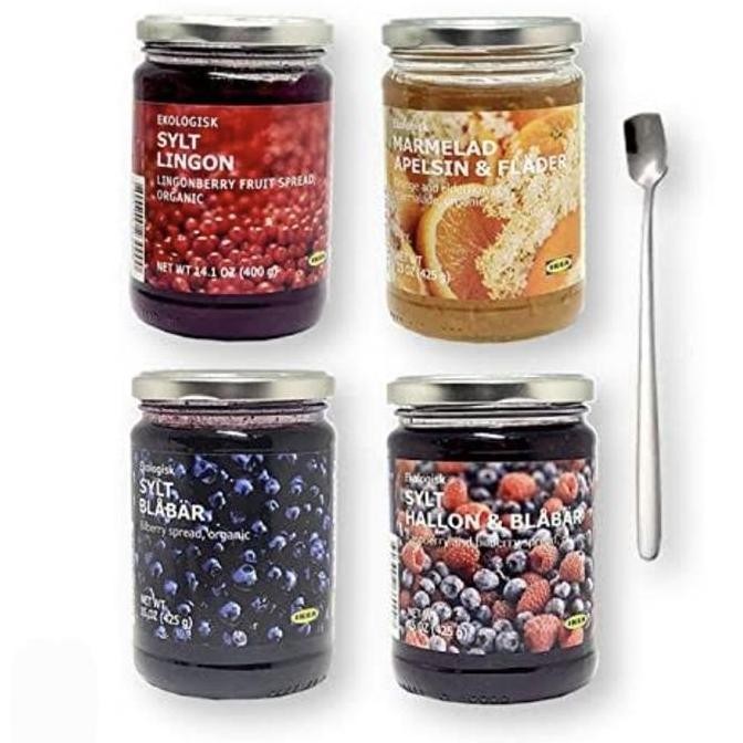 

Terlaris Danish Selection Lingonberry Fruit Spread Jam Import SALE