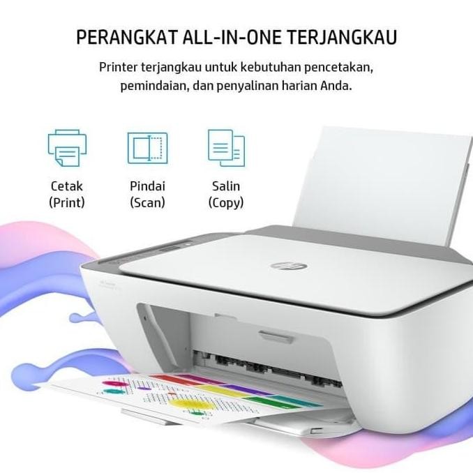 Printer Hp 2776 Print Scan Copy Wireless Wifi Bluetooth Resmi New Stok