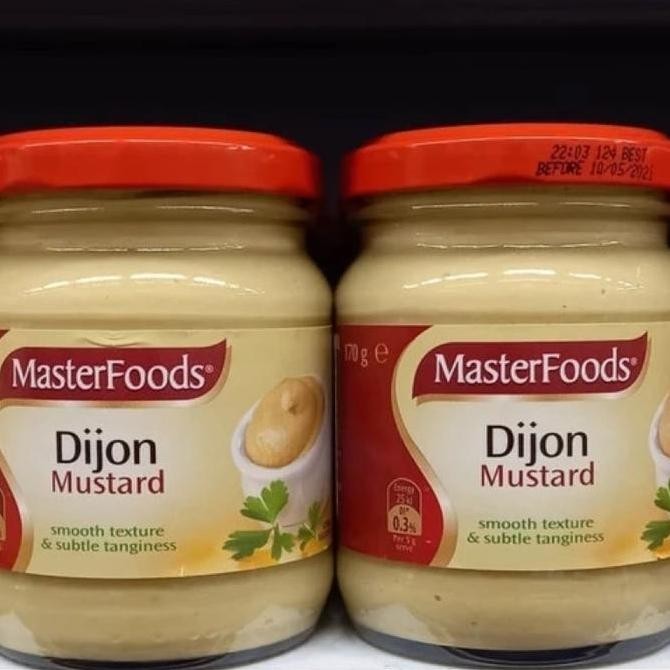 

Terlaris masterfoods dijon mustard 170gr SALE