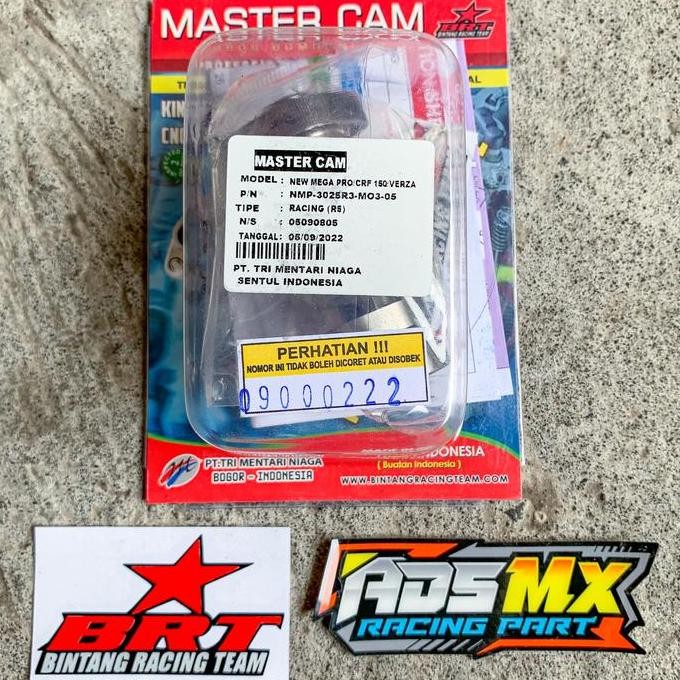 Master Cam R2 R5 Noken As BRT CRF 150 NEW MEGAPRO VERZA CRF15