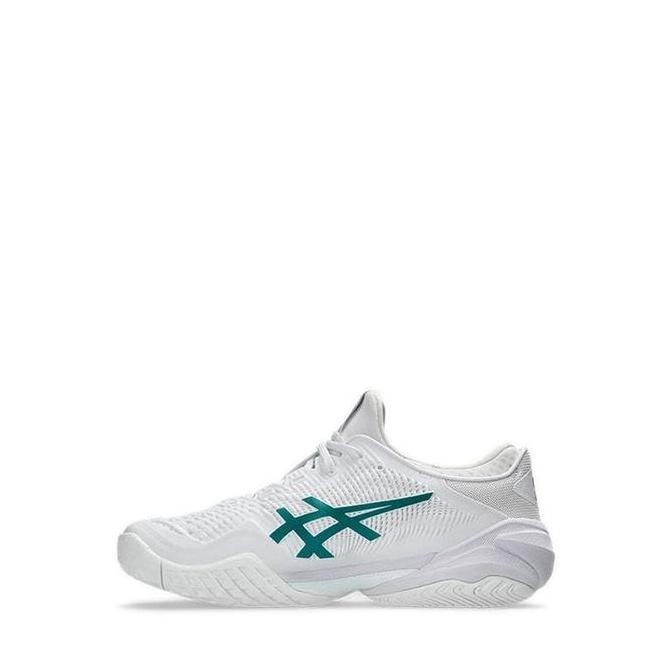 Tersedia Sepatu Tennis Asics Novak Court FF 3 White Pitch Green