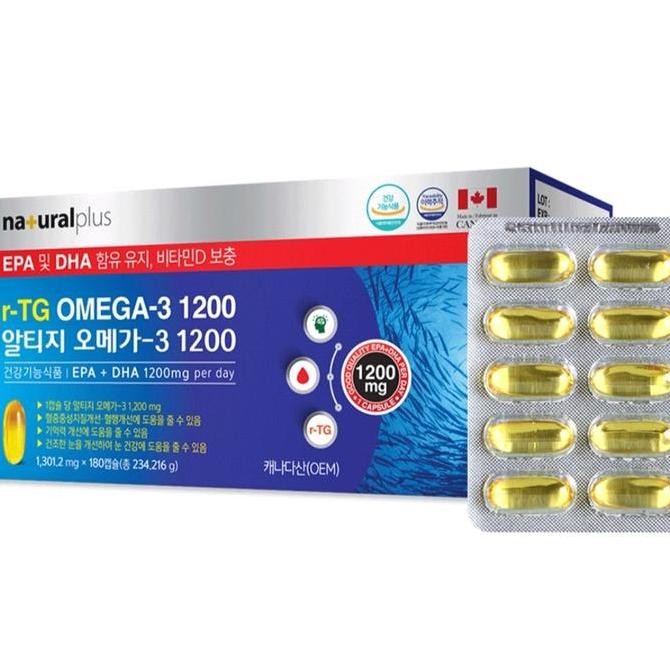 Naturalplus Rtg Omega-3 Epa Dha 1200 Vitamin Korea