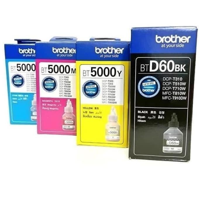 Grosir Tinta Brother Btd60Bk Bt5000 ( 1Set ) Brother T310,T510W,T710W,T810W