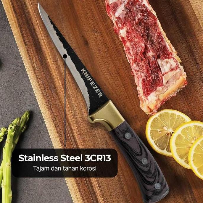 Pisau Daging Mini Stainless Pisau Hunting Berburu