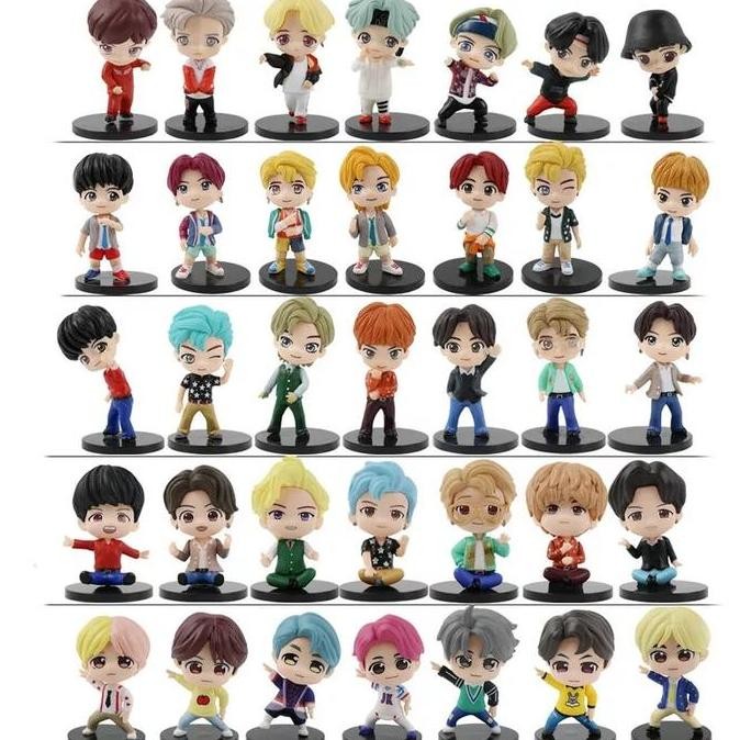 Action Figure Bts Bangtan Boys Kpop Idol Bt21 Tiny Tan