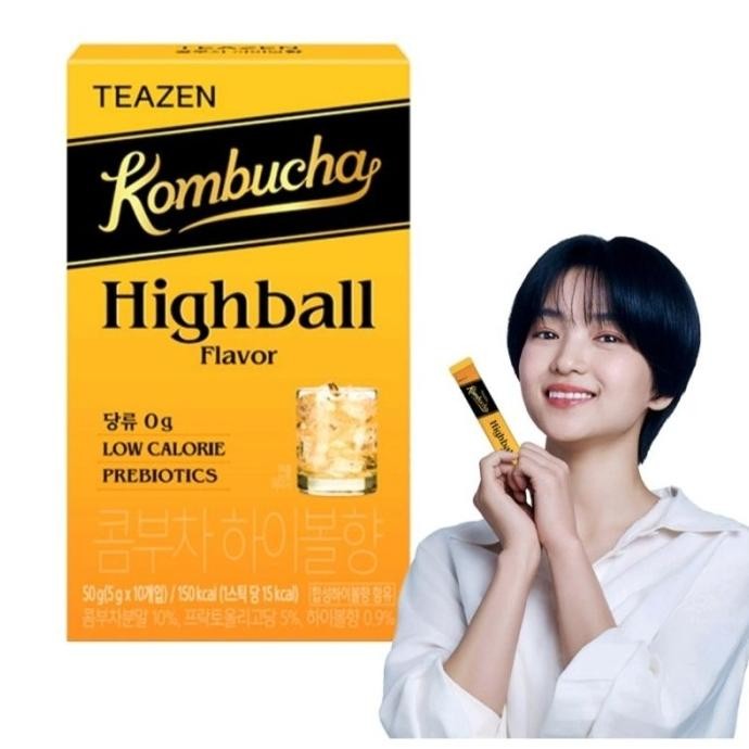 

Teazen Kombucha Highball Flavor Tea Teh Prebiotics