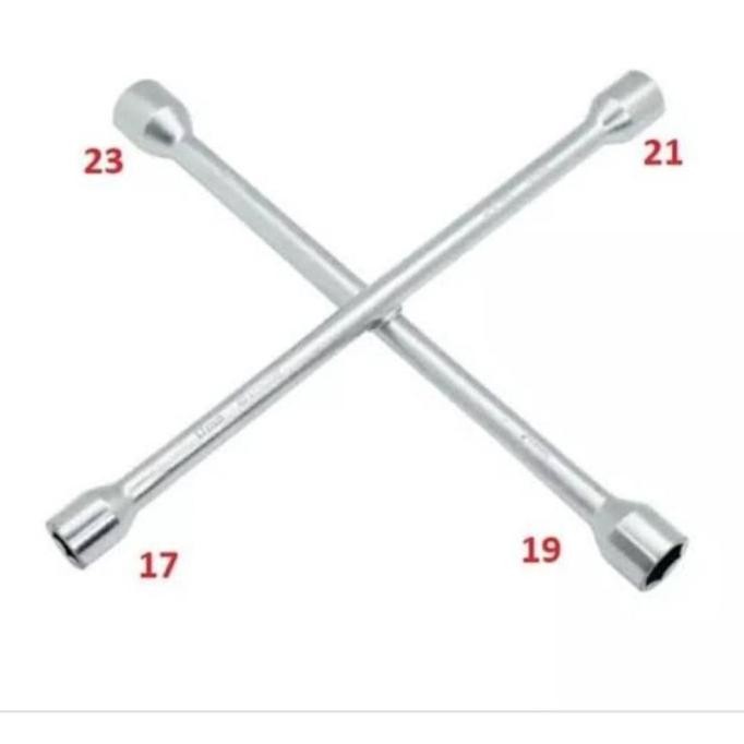 [Allthebest] kunci roda palang 4 kunci roda mobil