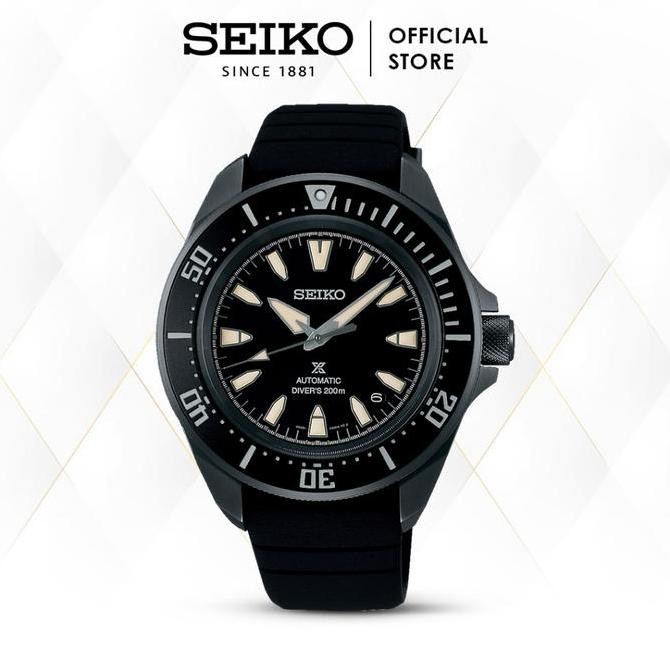 Sale Seiko Prospex Samurai Srpl15K1 Srpl15 Diver Black Rubber Automatic