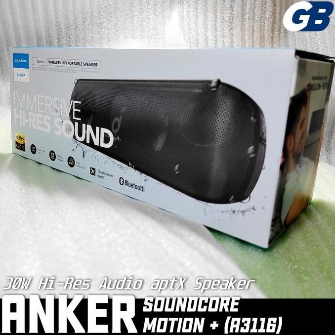 TERLARIS - Anker Soundcore Motion Plus + Wireless Portable Bluetooth Speaker IPX7