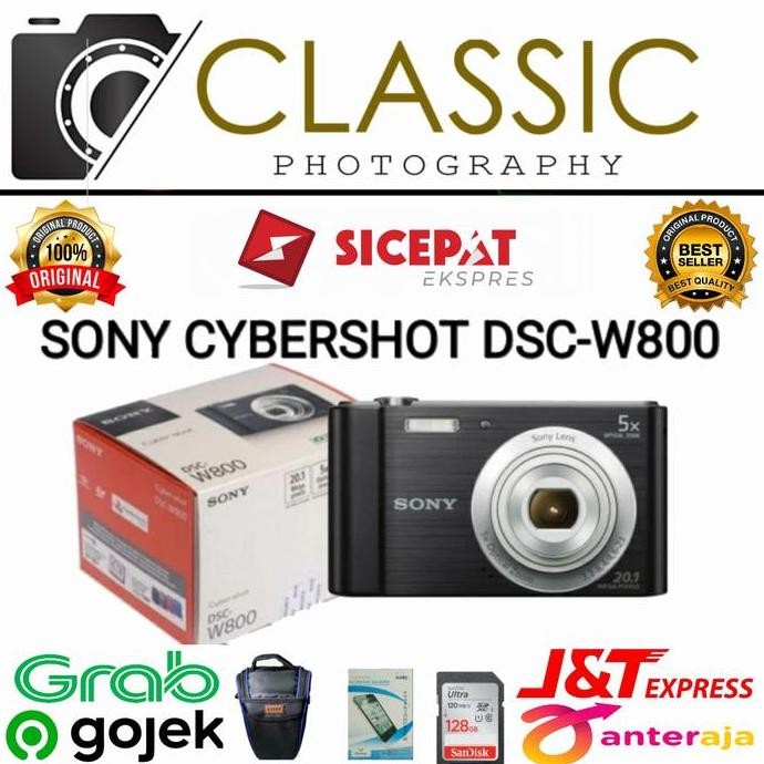 Tersedia SONY CYBERSHOT DSC-W800 / KAMERA SONY DSC-W800 / SONY W800
