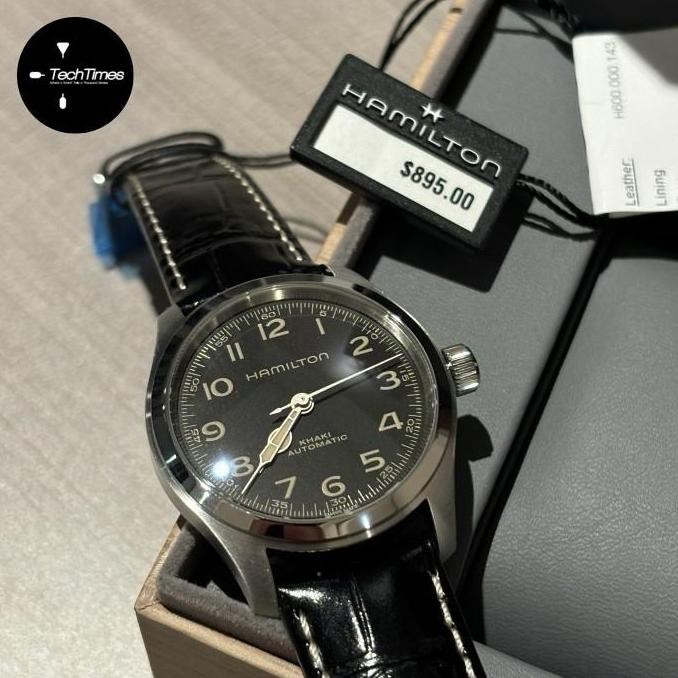 Promo Hamilton Khaki Automatic Field 38Mm Murph Interstellar H70405730 New Original