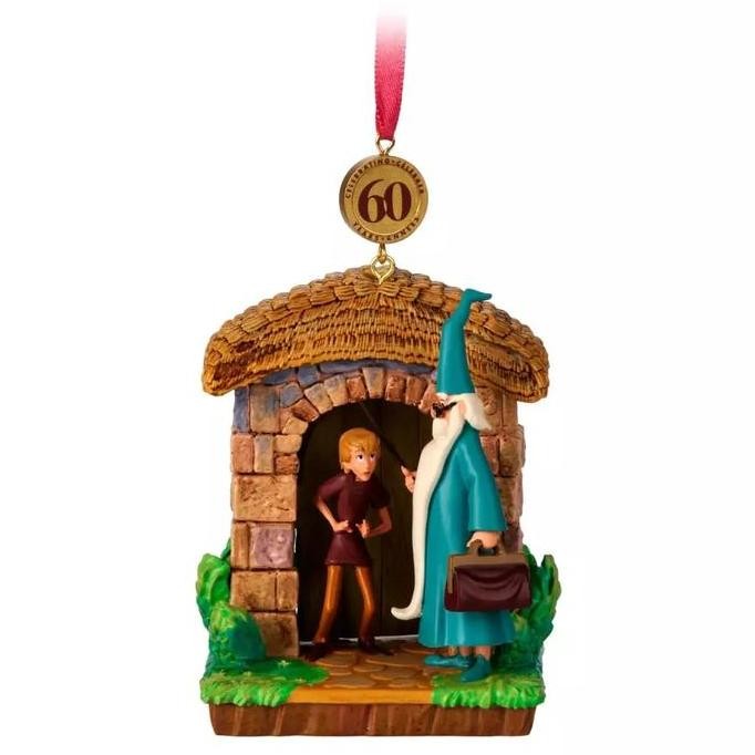 The Sword in the Stone Legacy 60th Anniversary Sketchbook Ornament