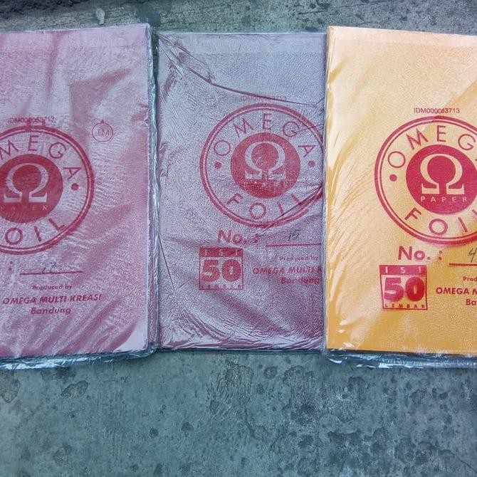 

Kertas Karton Omega Foil