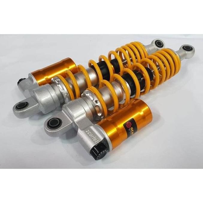 Shock Shockbreaker Scarlet bebek 320mm tabung bawah Yellow
